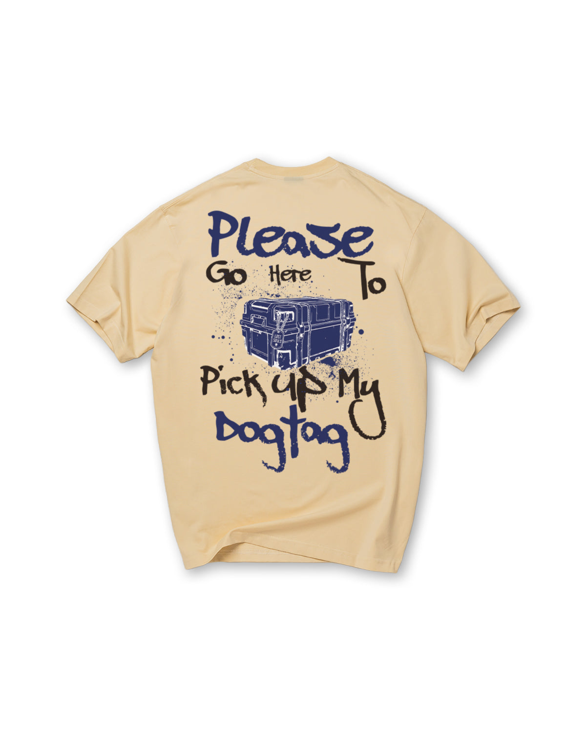 Dogtag Oversized T-Shirt