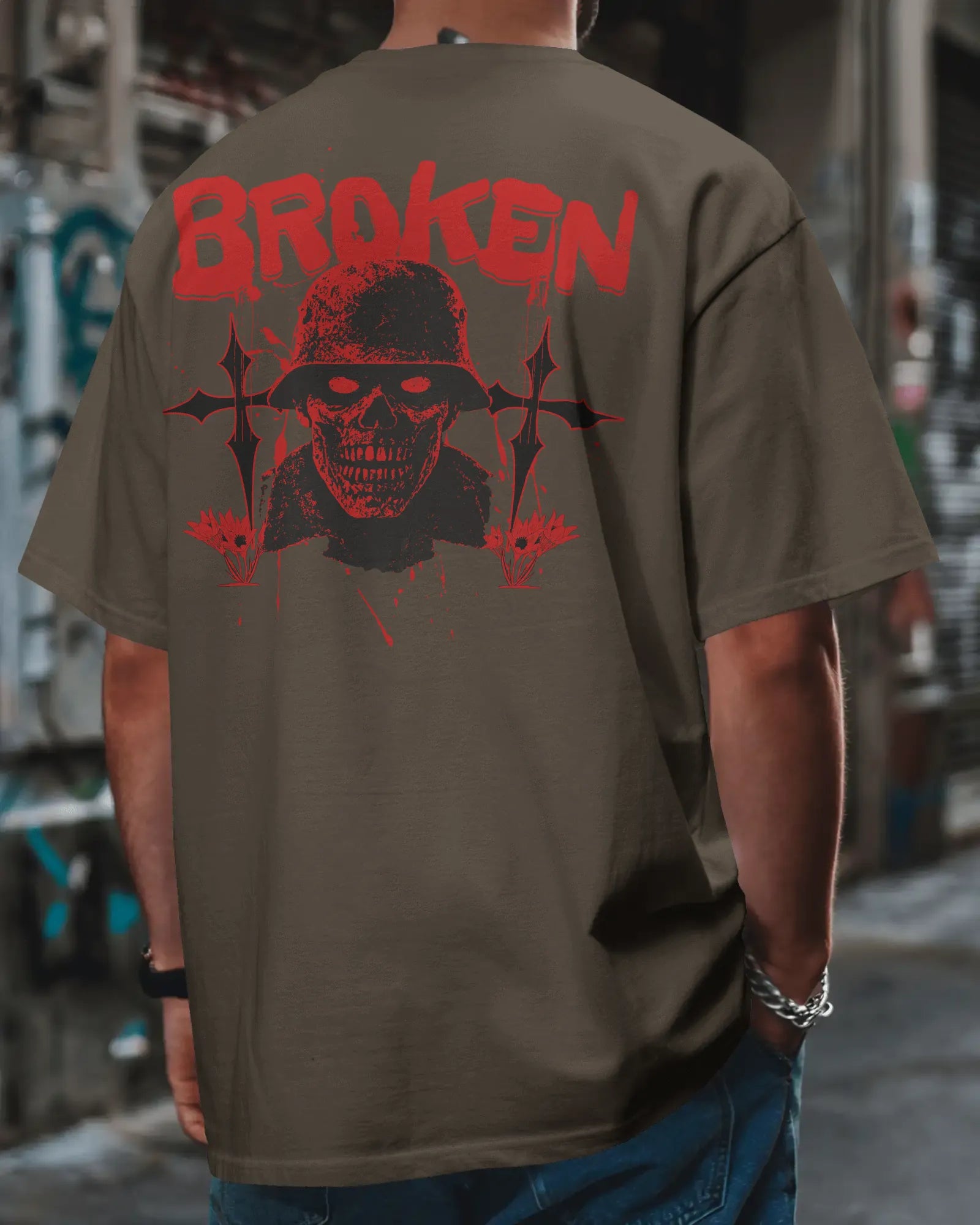Broken CODM Streetwear Oversized Tee