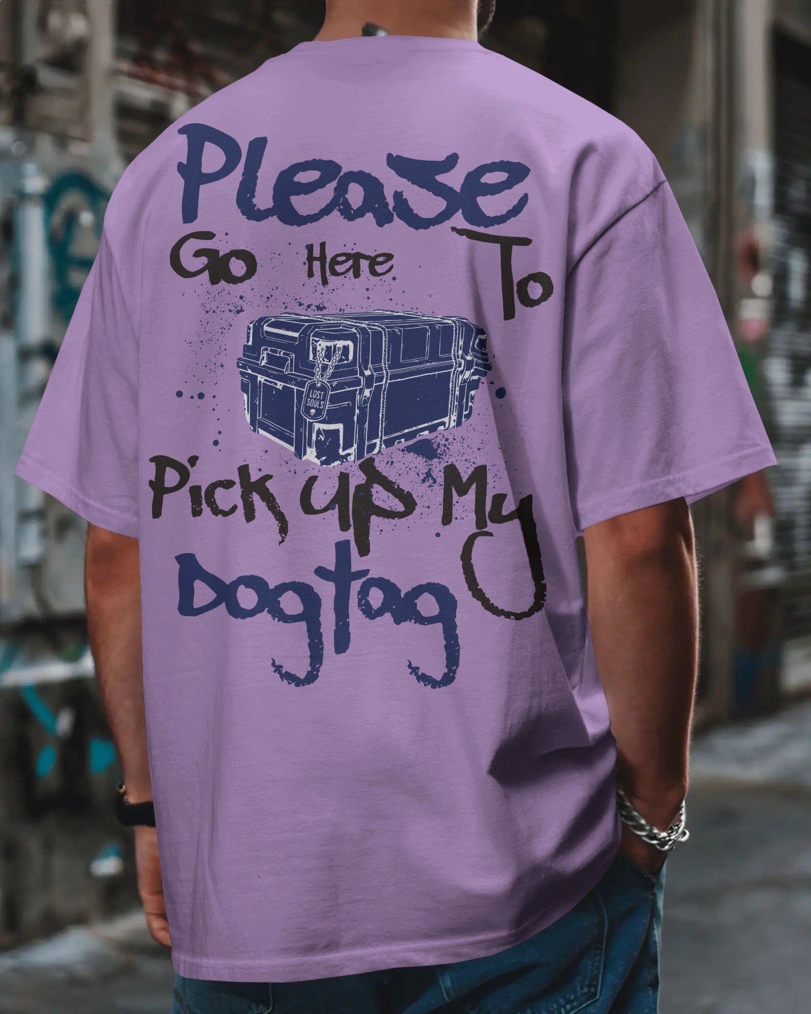 Dogtag Oversized T-Shirt