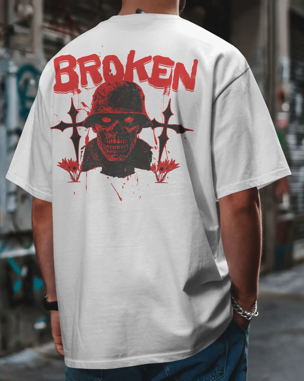Broken CODM Streetwear Oversized Tee