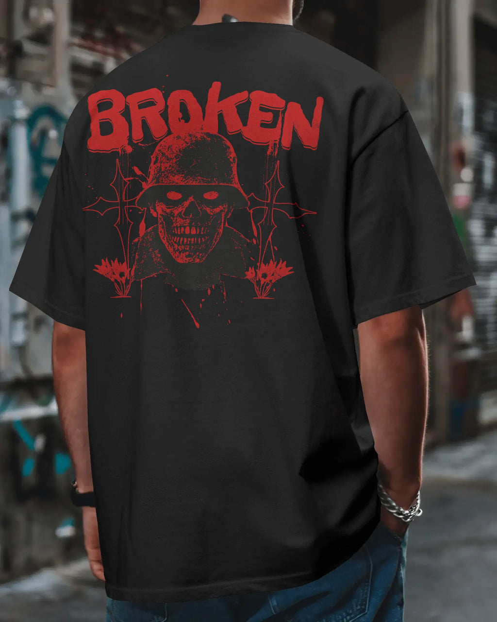 Broken CODM Streetwear Oversized Tee