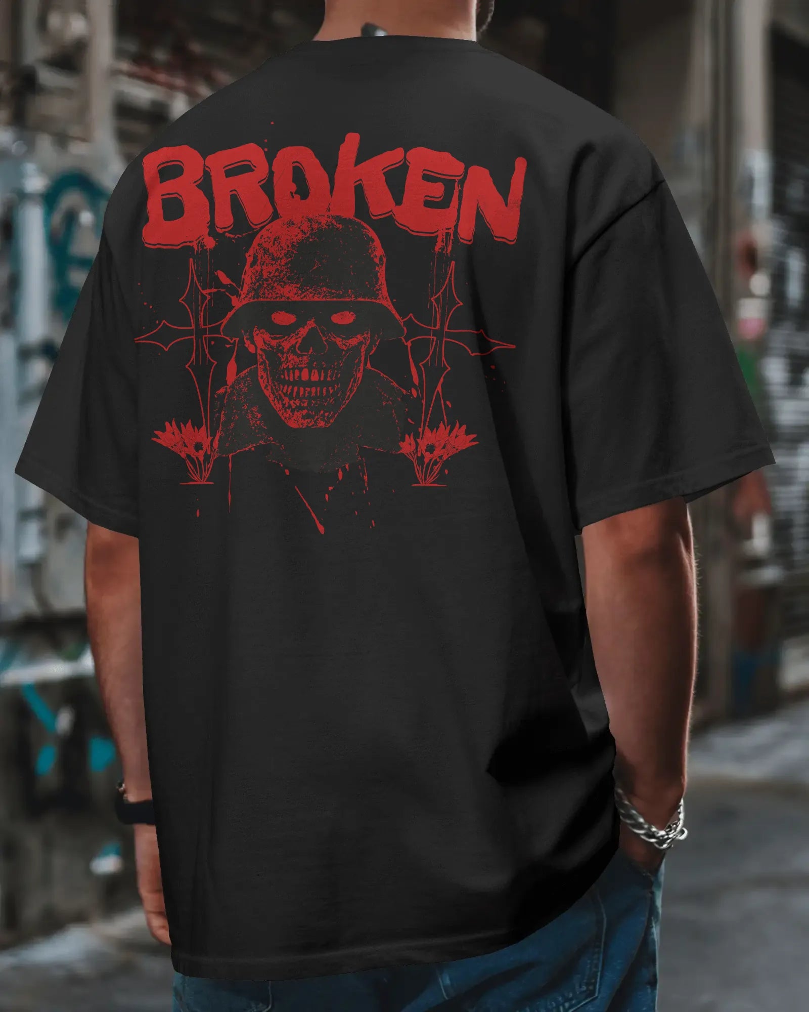 Broken CODM Streetwear Oversized Tee