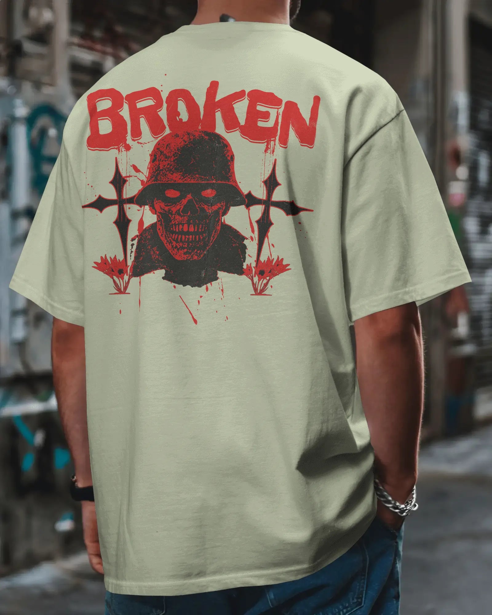 Broken CODM Streetwear Oversized Tee