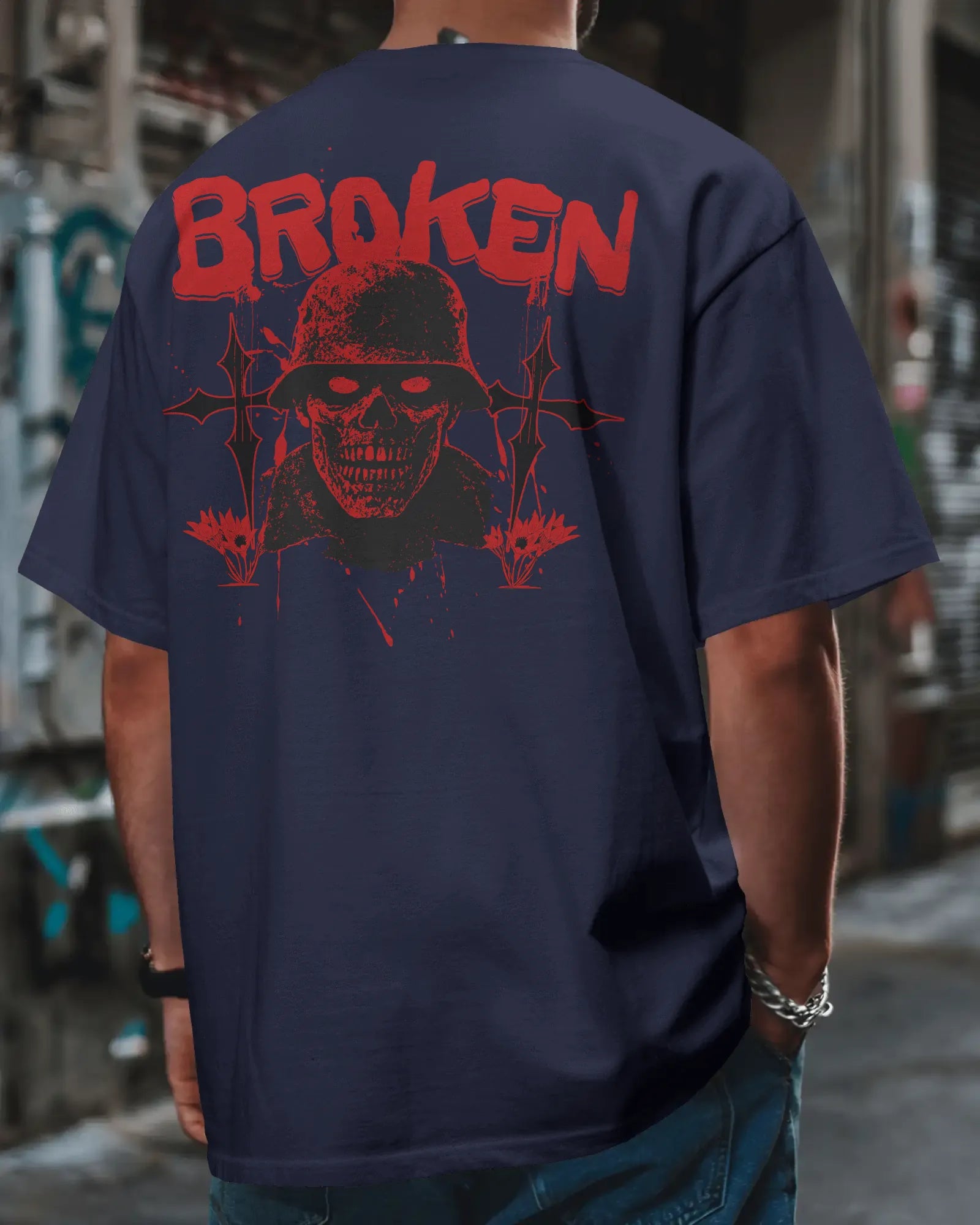 Broken CODM Streetwear Oversized Tee