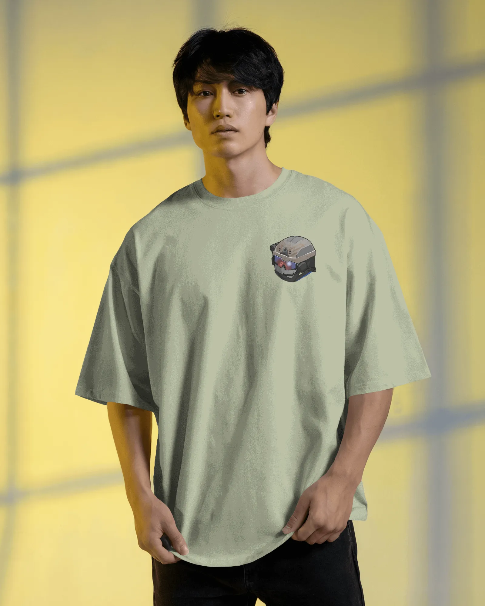 Noob Today, Hacker Tomorrow – Funny Gamer Oversized Tee