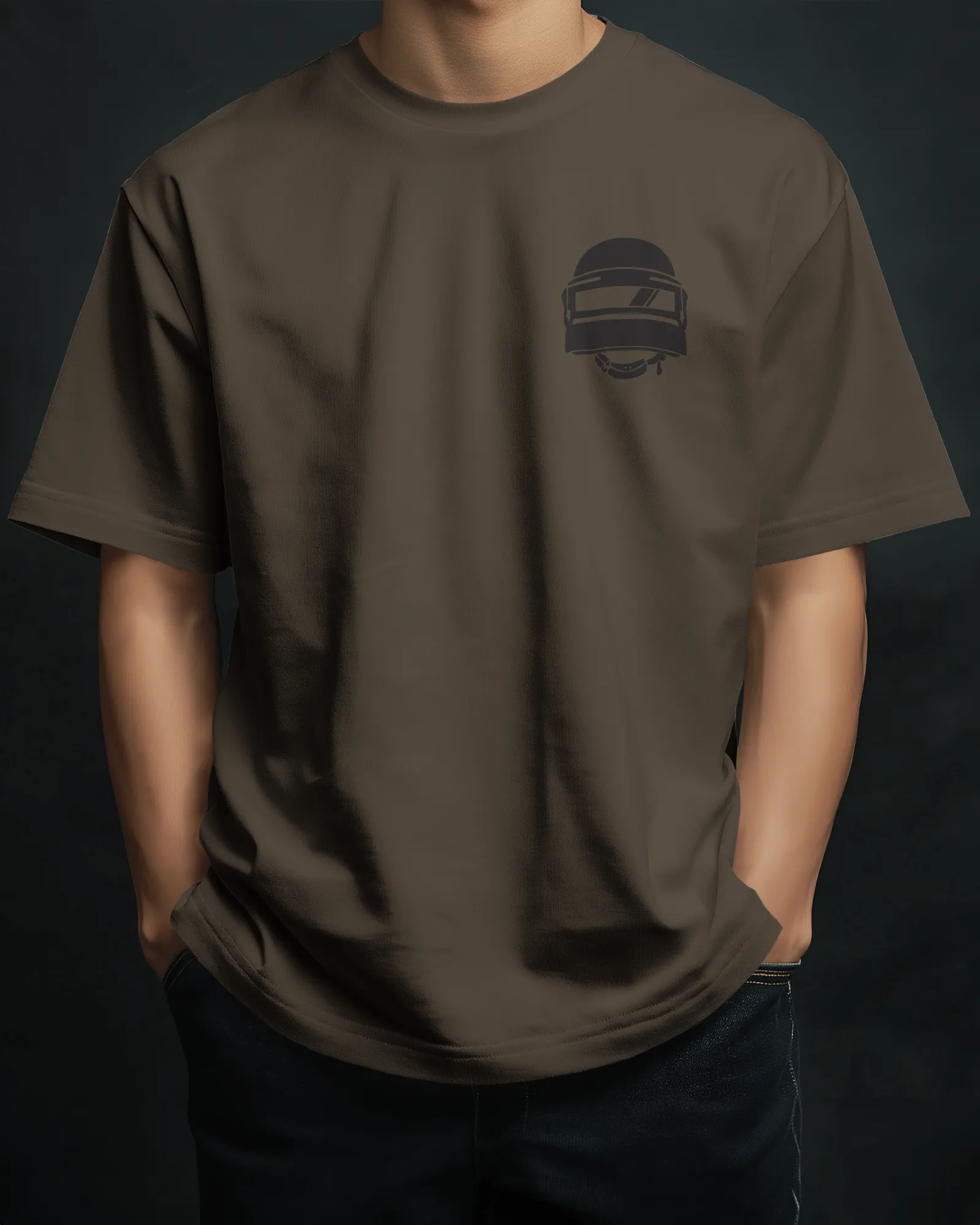 Kalchoddu Desi PUBG Meme Oversized Tee