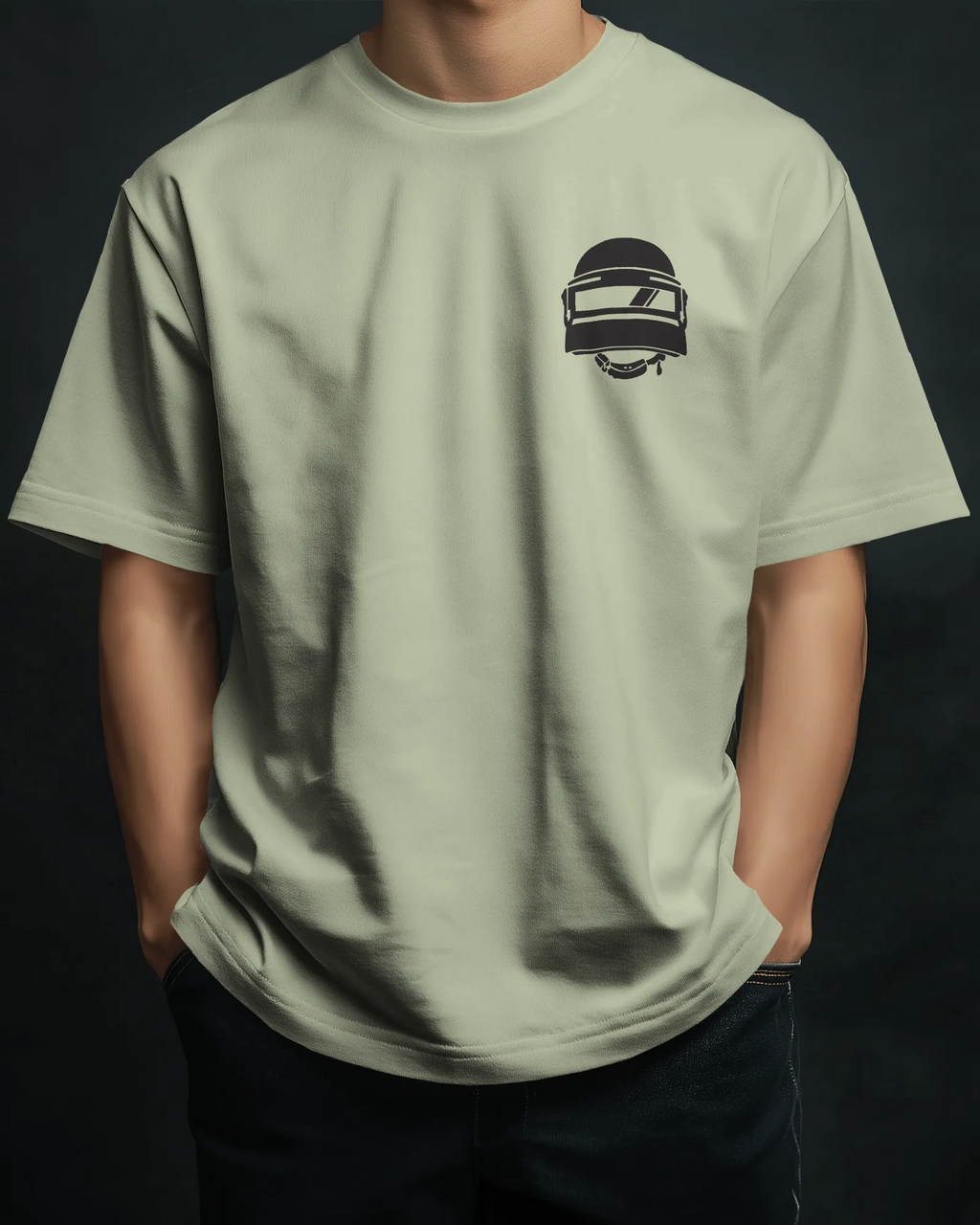 Kalchoddu Desi PUBG Meme Oversized Tee