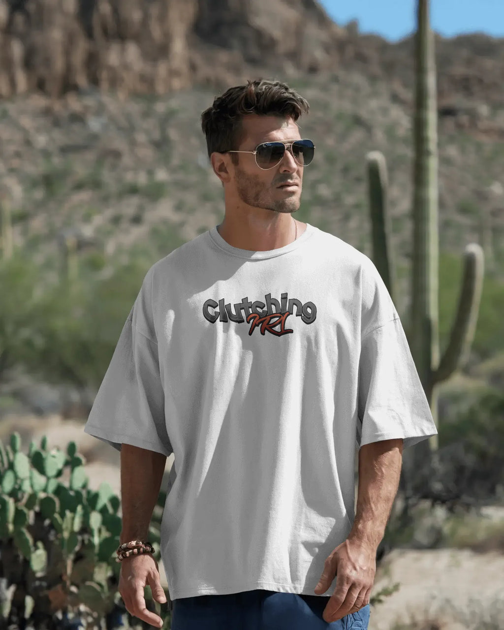 Clutch God – Oversized Gamer Streetwear Tee