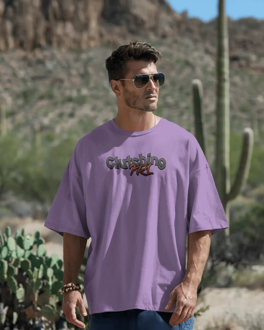 Clutch God – Oversized Gamer Streetwear Tee