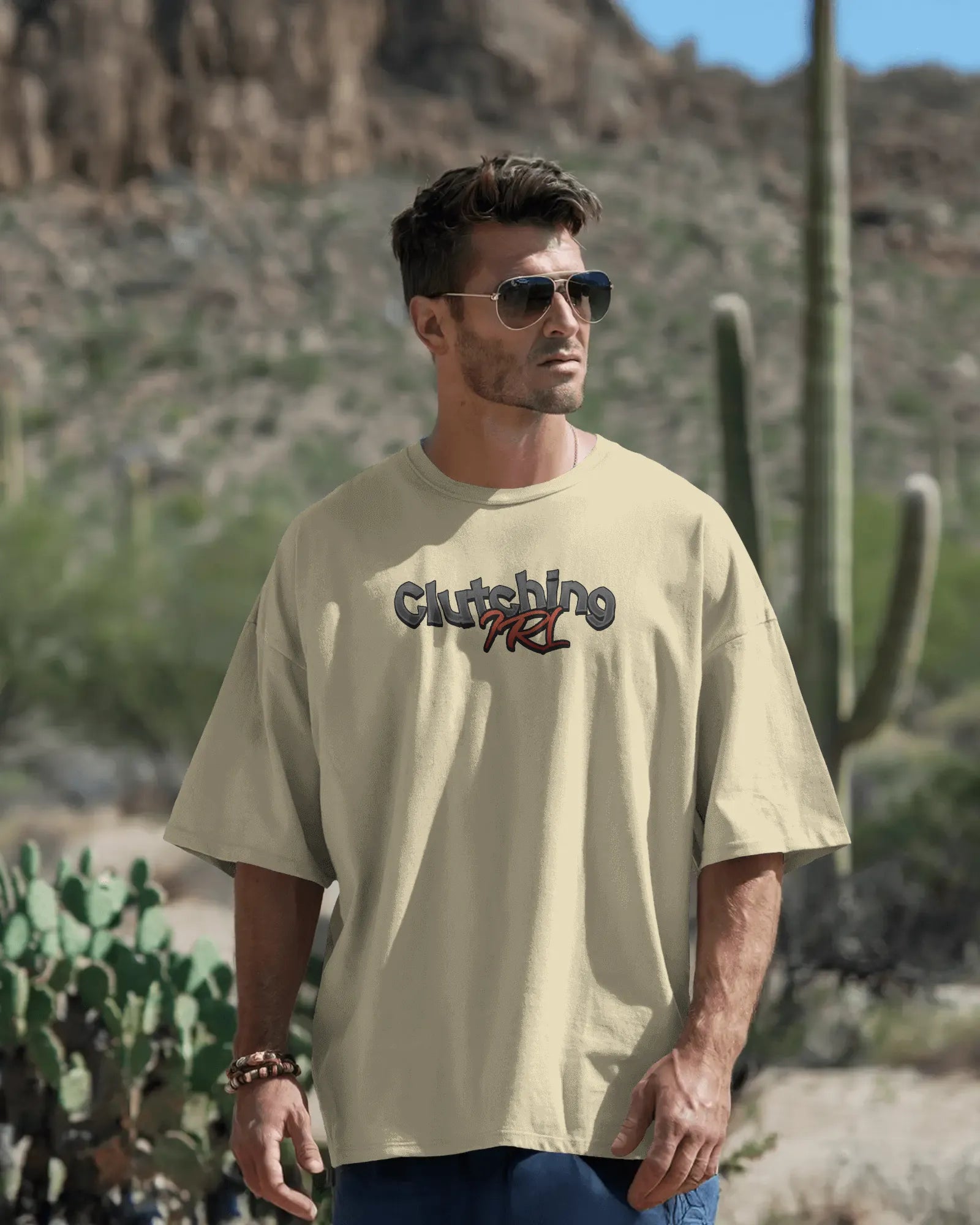Clutch God – Oversized Gamer Streetwear Tee