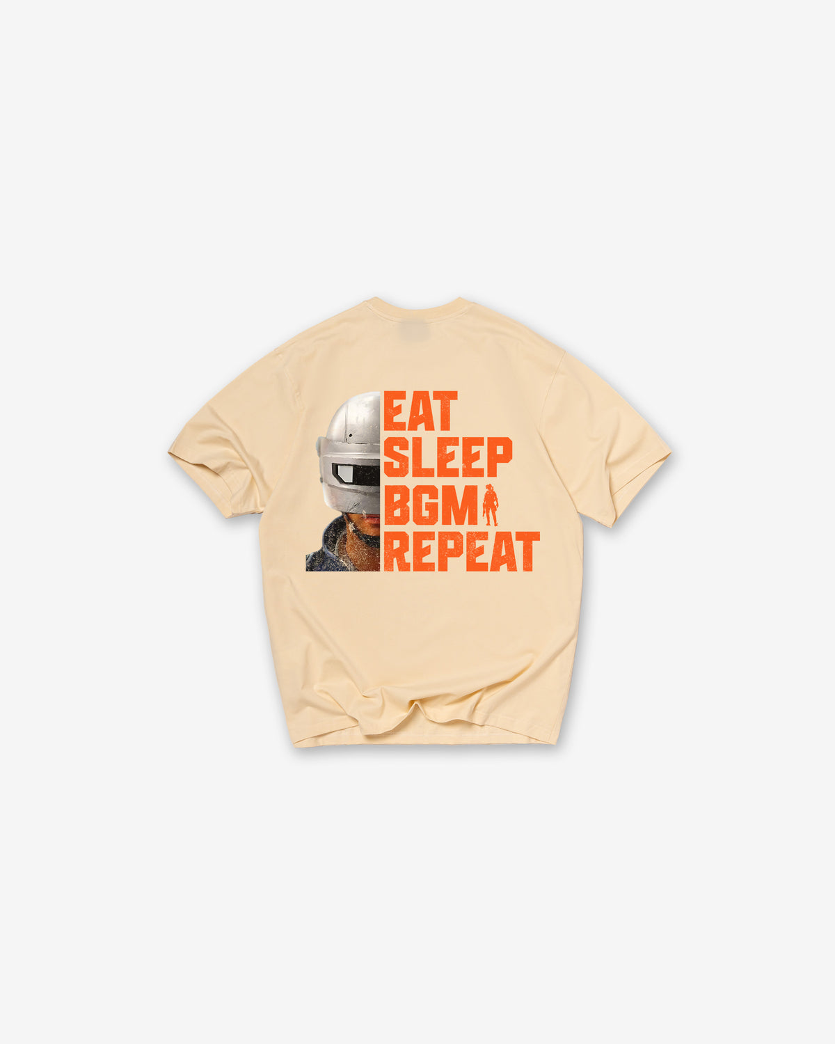 Eat Sleep BGMI Repeat Oversized T-Shirt