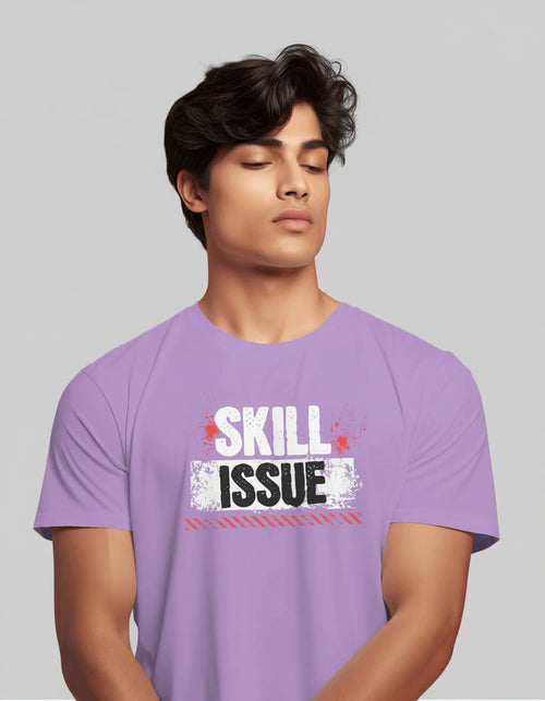 Skill Issue Regular T-Shirt For Gamers with Skill Issue