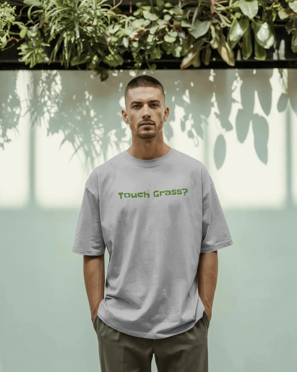 Touch Some Grass Oversized Tee