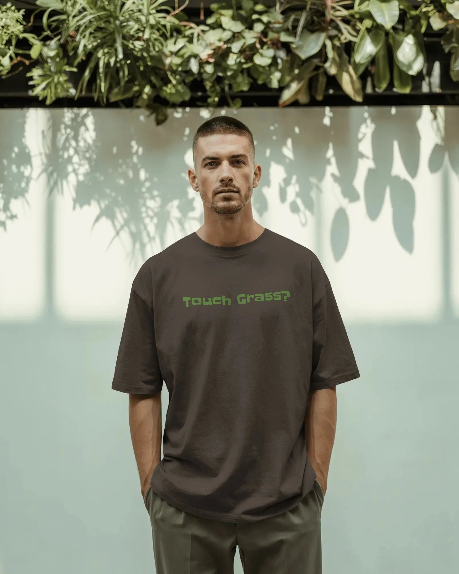Touch Some Grass Oversized Tee