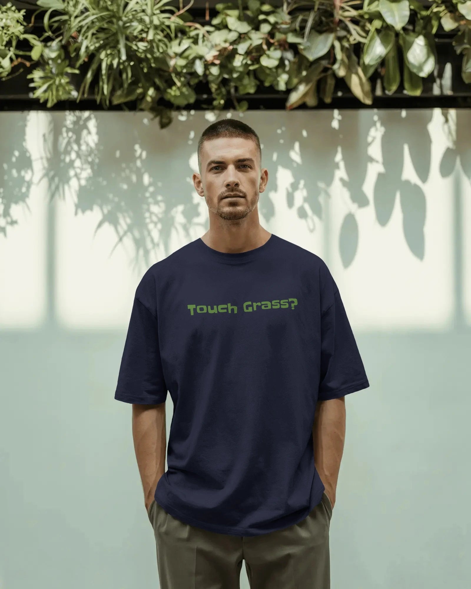 Touch Some Grass Oversized Tee