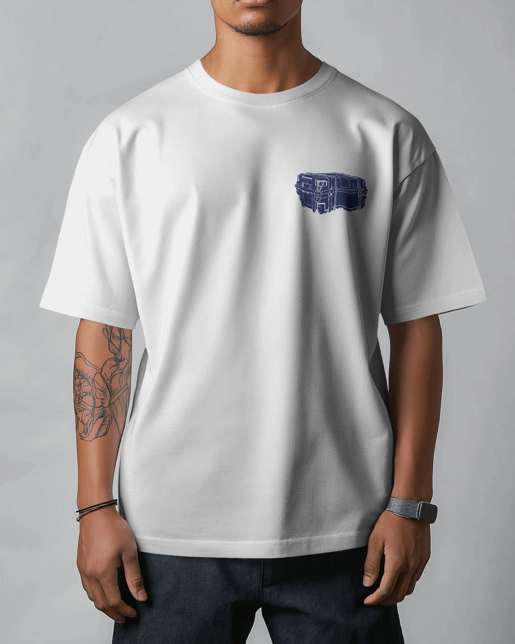Dogtag Oversized T-Shirt