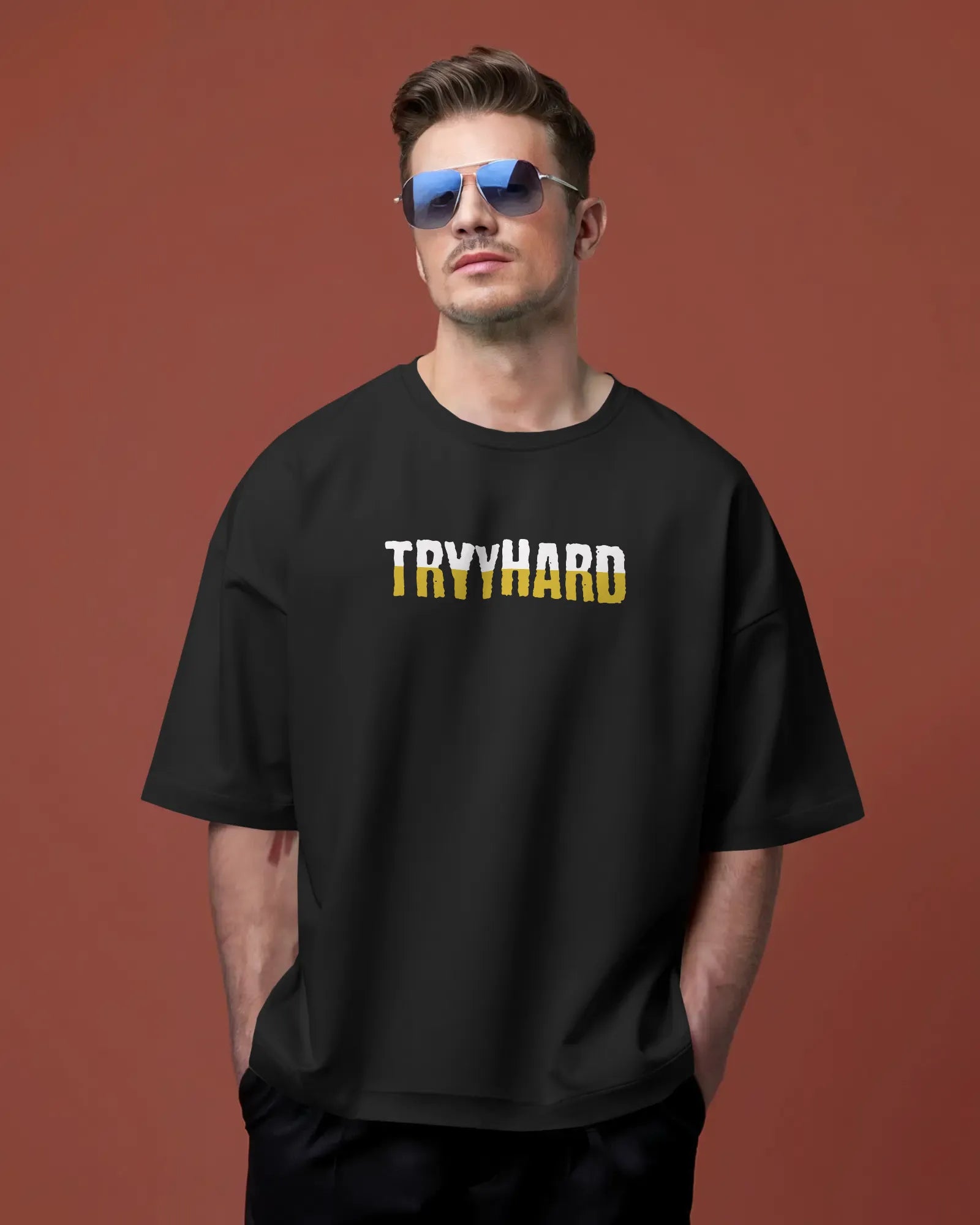Tryhard in Ranked Oversized Gamer Tee