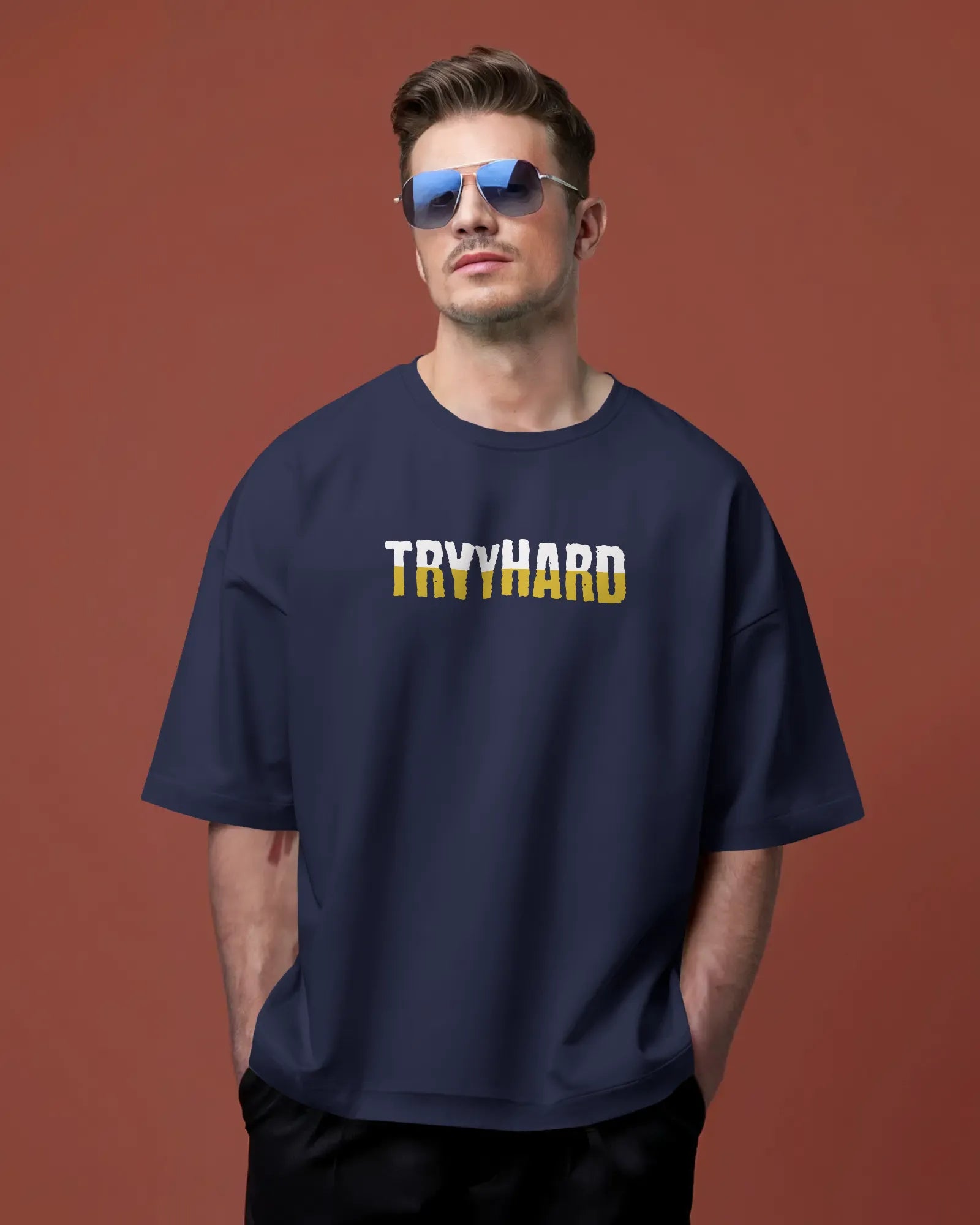 Tryhard in Ranked Oversized Gamer Tee