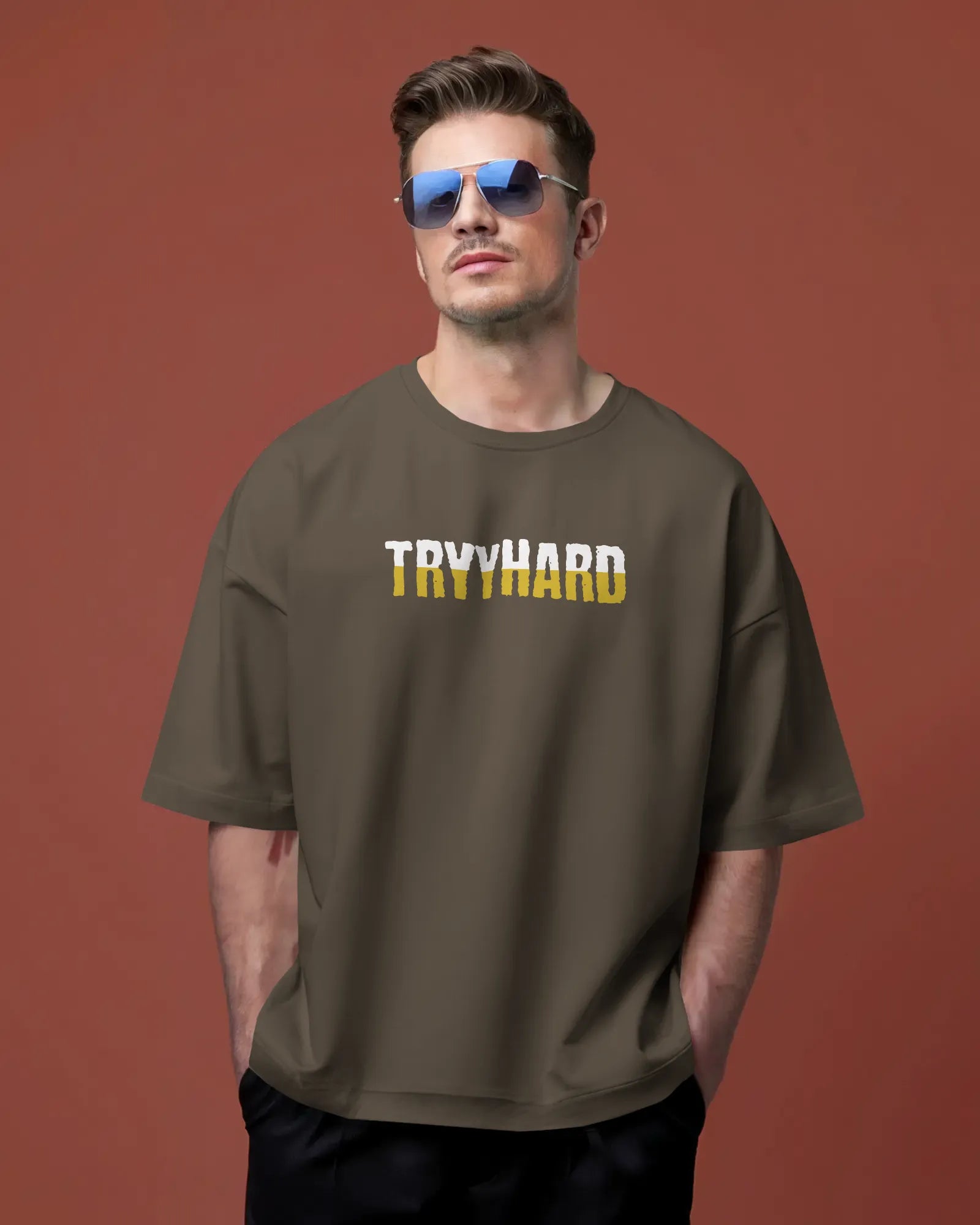 Tryhard in Ranked Oversized Gamer Tee