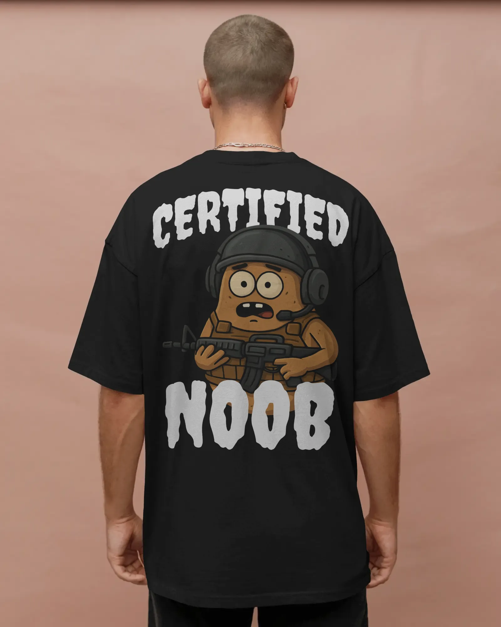 Certified Noob Oversized Tee